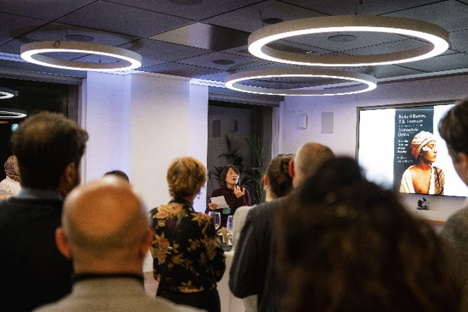 BRISMES Trustee Dr Feras Alkabani celebrates the launch of his new book