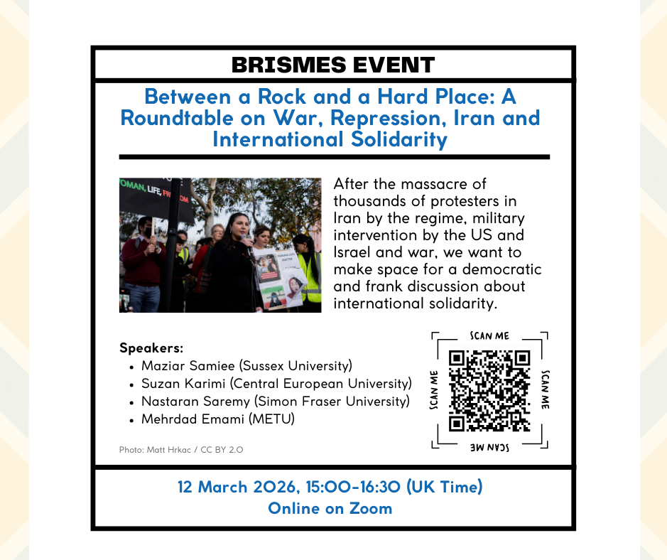 Between a Rock and a Hard Place: A Roundtable on War, Repression, Iran and International Solidarity