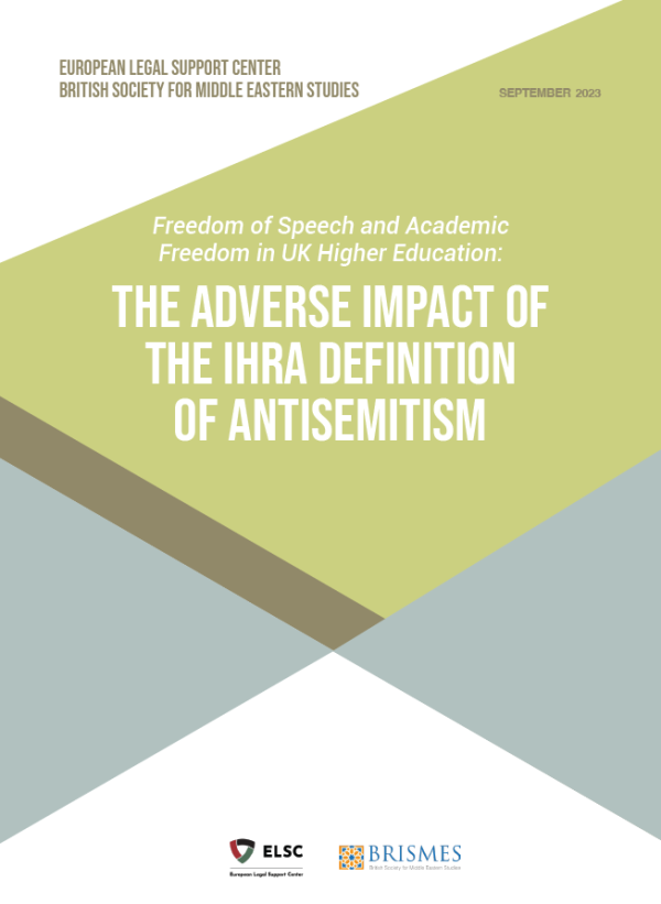 Event | The Effects of the IHRA Definition of Antisemitism on Academic Freedom